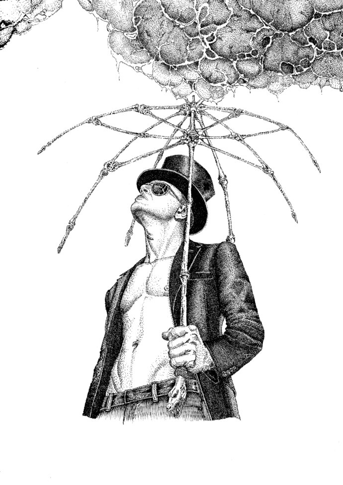 Cédric Taldu artiste - Œuvre Baron Samedi -2026