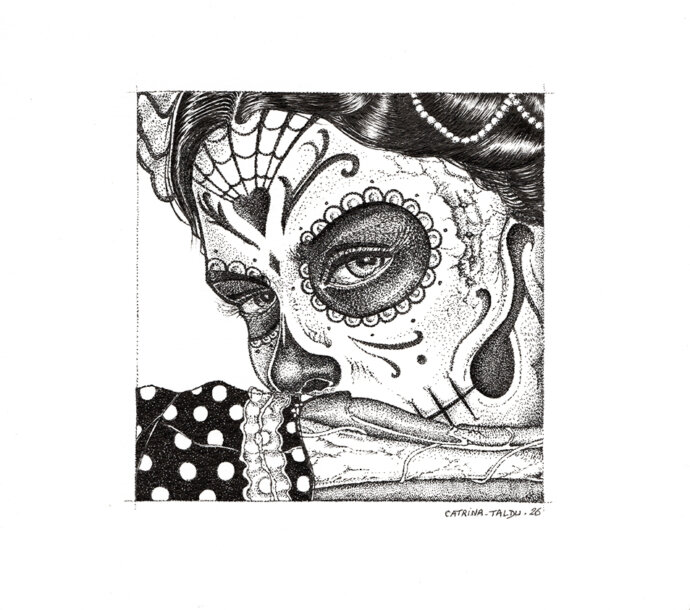 Cédric Taldu artiste - Œuvre Catrina-2026